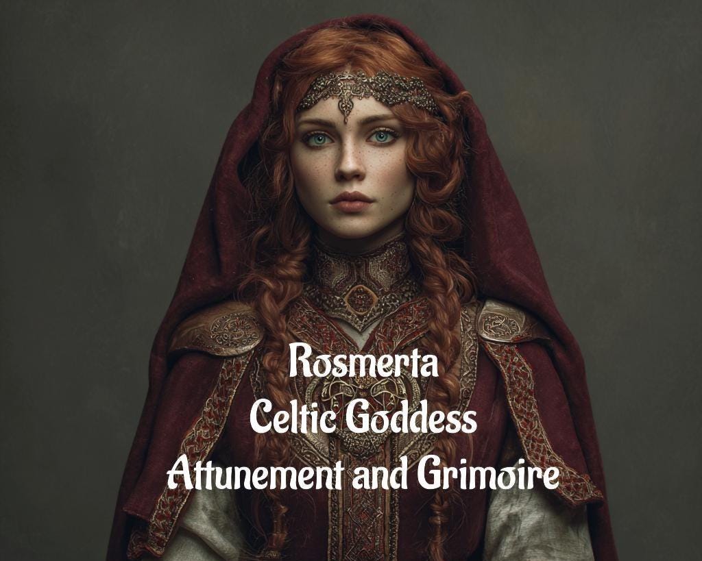 Rosmerta Celtic Goddess Attunement and Grimoire
