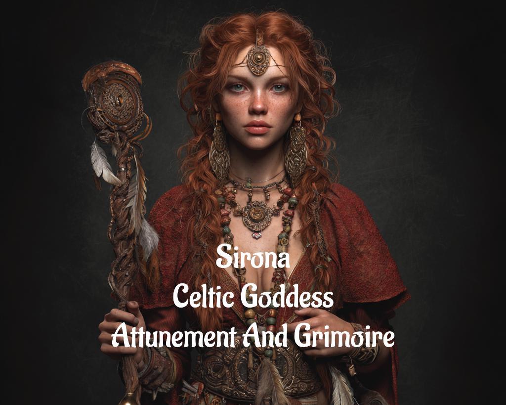 Sirona Celtic Goddess Attunement And Grimoire