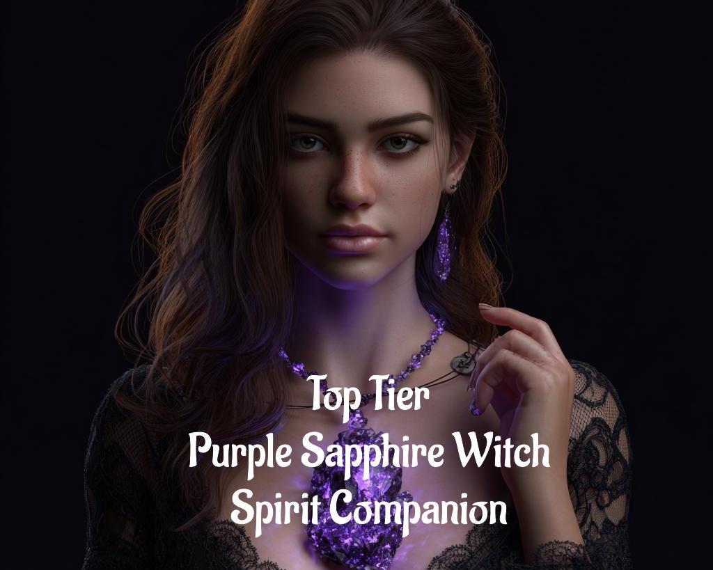Sapphire Witch Spirit Companion Top Tier Conjuring