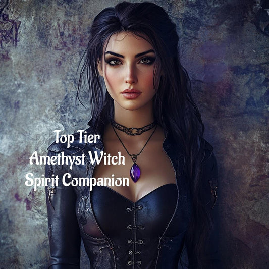Amethyst Witch Spirit Companion Top Tier Conjuring