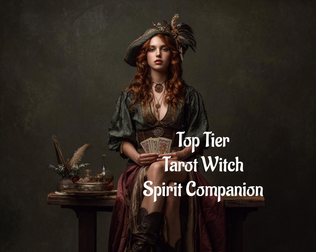 Tarot Witch. Spirit Companion Top Tier Conjuring