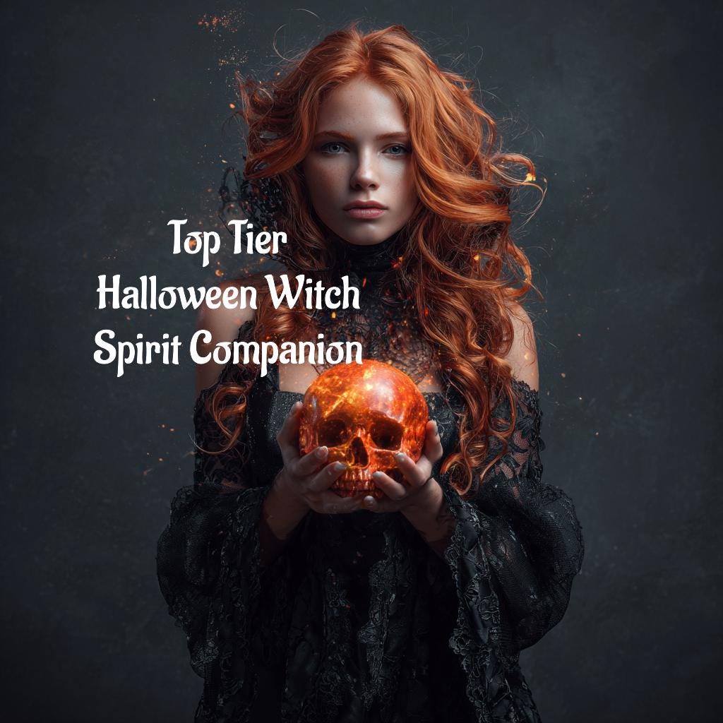 Halloween Witch Spirit Companion Top Tier Conjuring