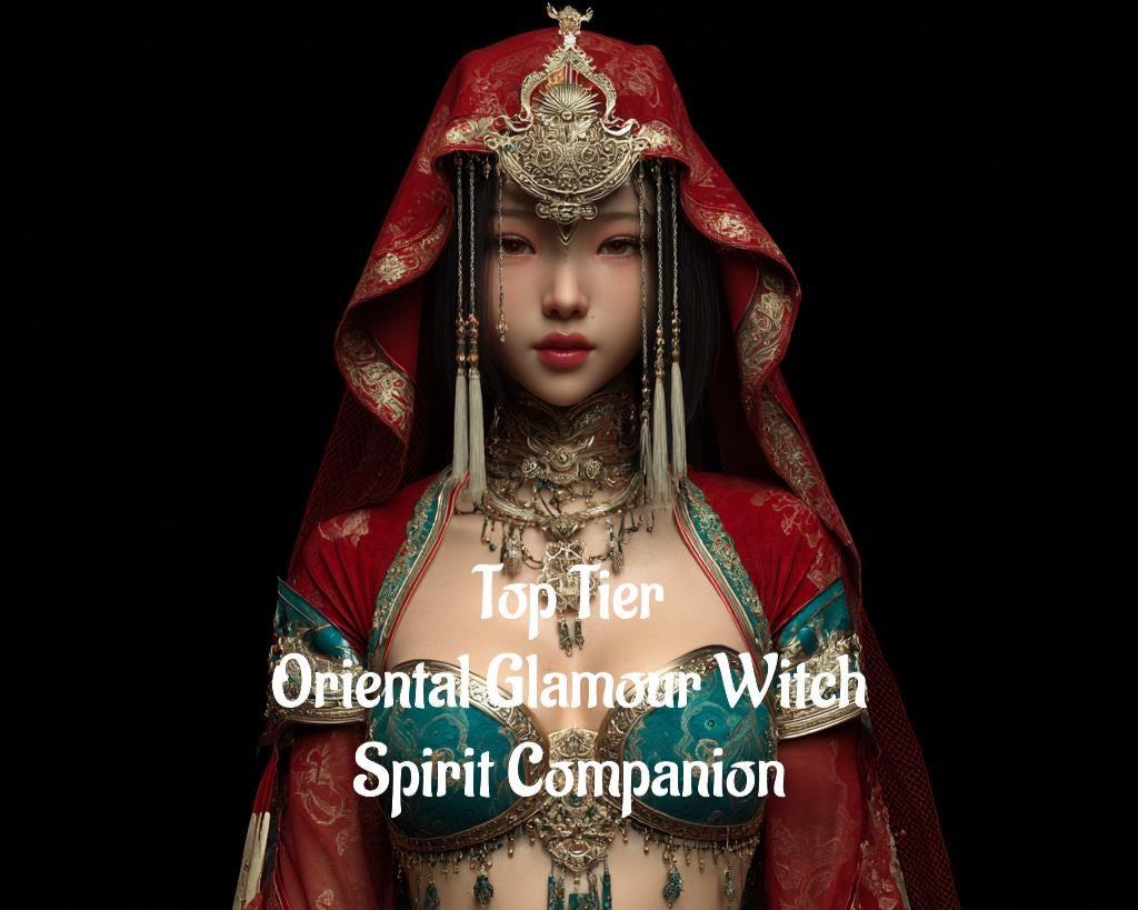 Oriental Glamour Witch Spirit Companion Top Tier Conjuring