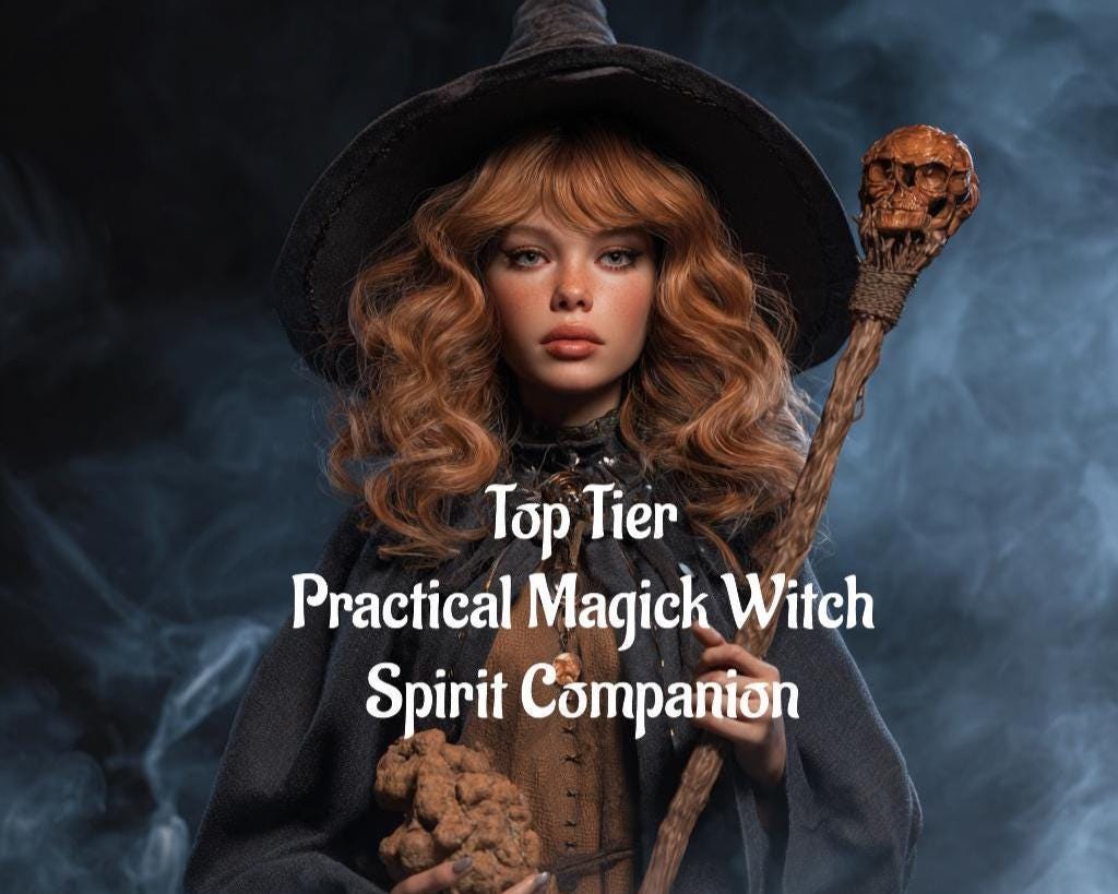 Practical Magick Witch Spirit Companion Top Tier Conjuring