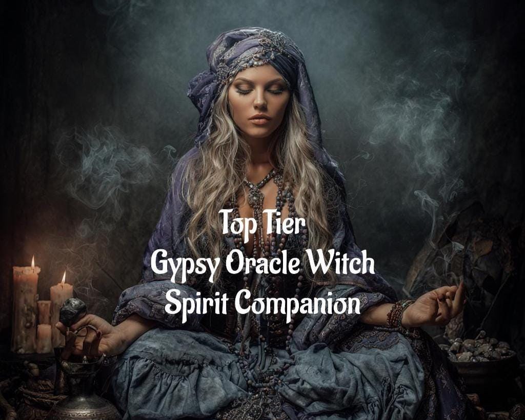Gypsy Oracle Witch Spirit Companion Top Tier Conjuring (Digital Service)