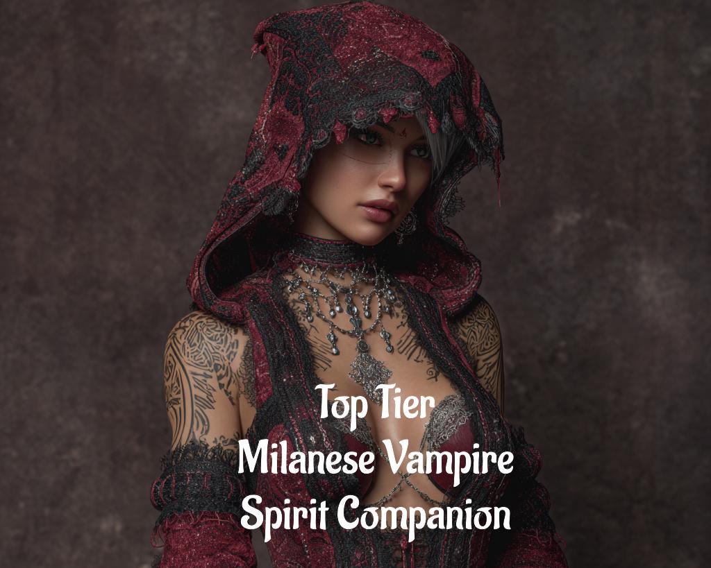 Milanese Vampire Spirit Companion: Top Tier Conjuring (Digital Service)