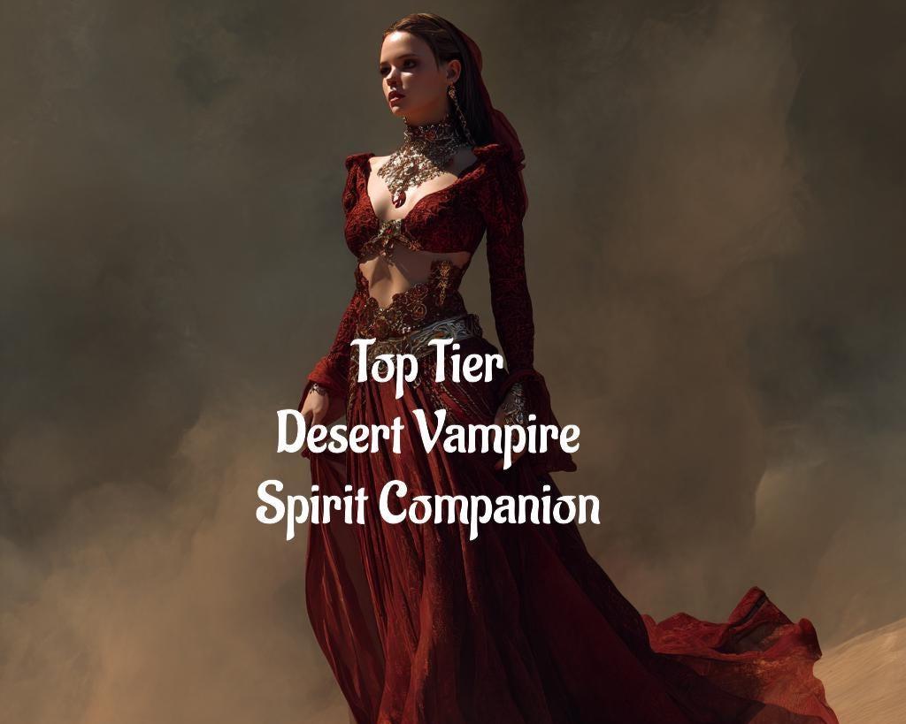 Desert Vampire Spirit Companion Top Tier Conjuring. Protection. Strength. Courage. Manipulation