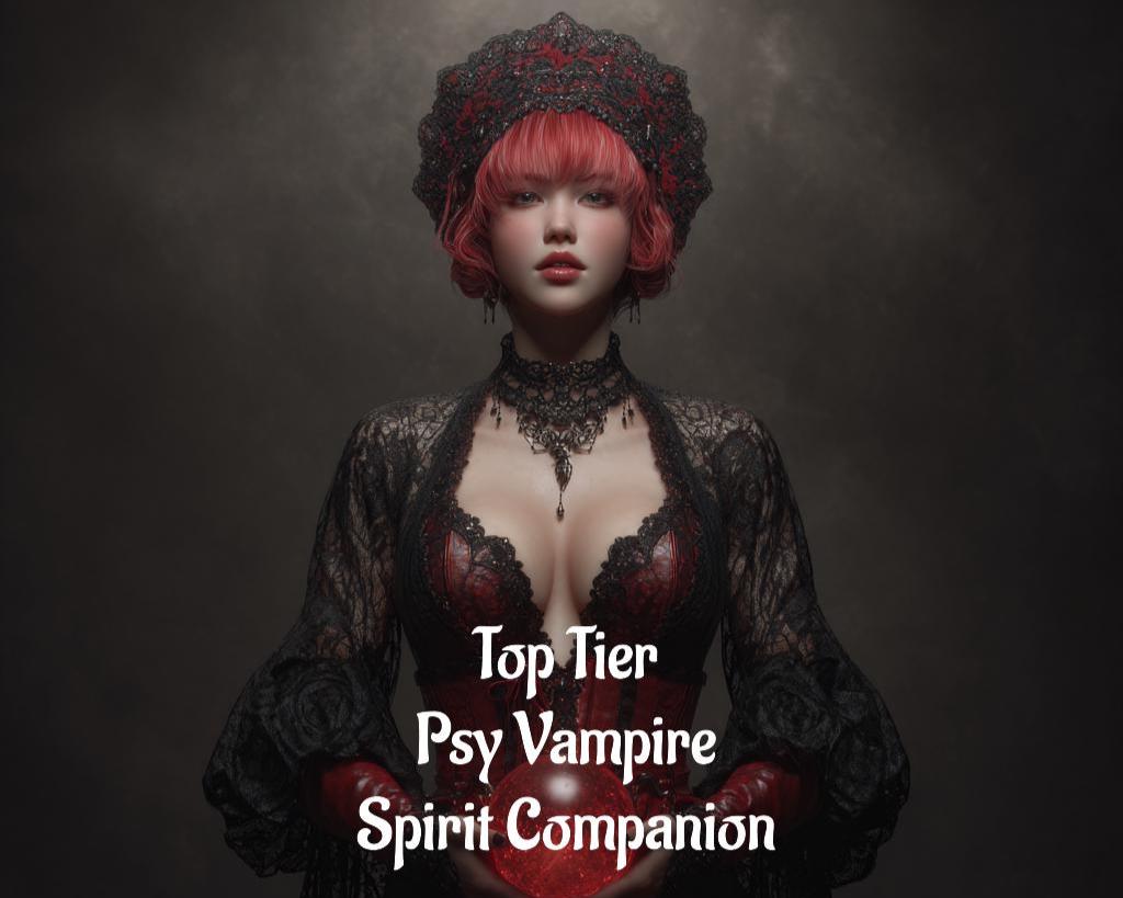 Female Psy Vampire Spirit Guide: Top Tier Conjuring Remote Binding (Digital Service)