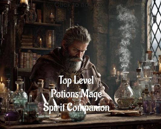 Advanced Potions Mage Spirit Companion: Top Tier Conjuring (Digital Service)