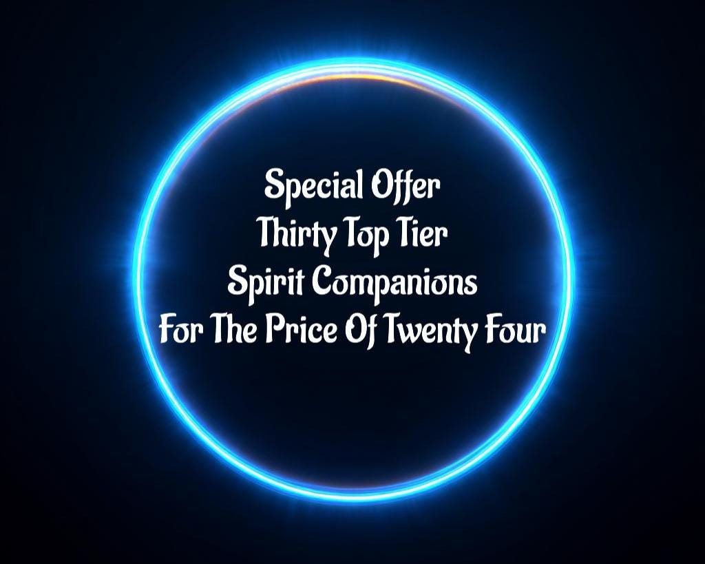 Spirit Companions Bundle: Choose 30, Pay for 24