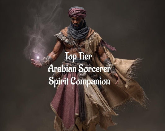 Arabian Sorcerer Spirit Guide And Companion. Top Tier Conjuring Remote Binding