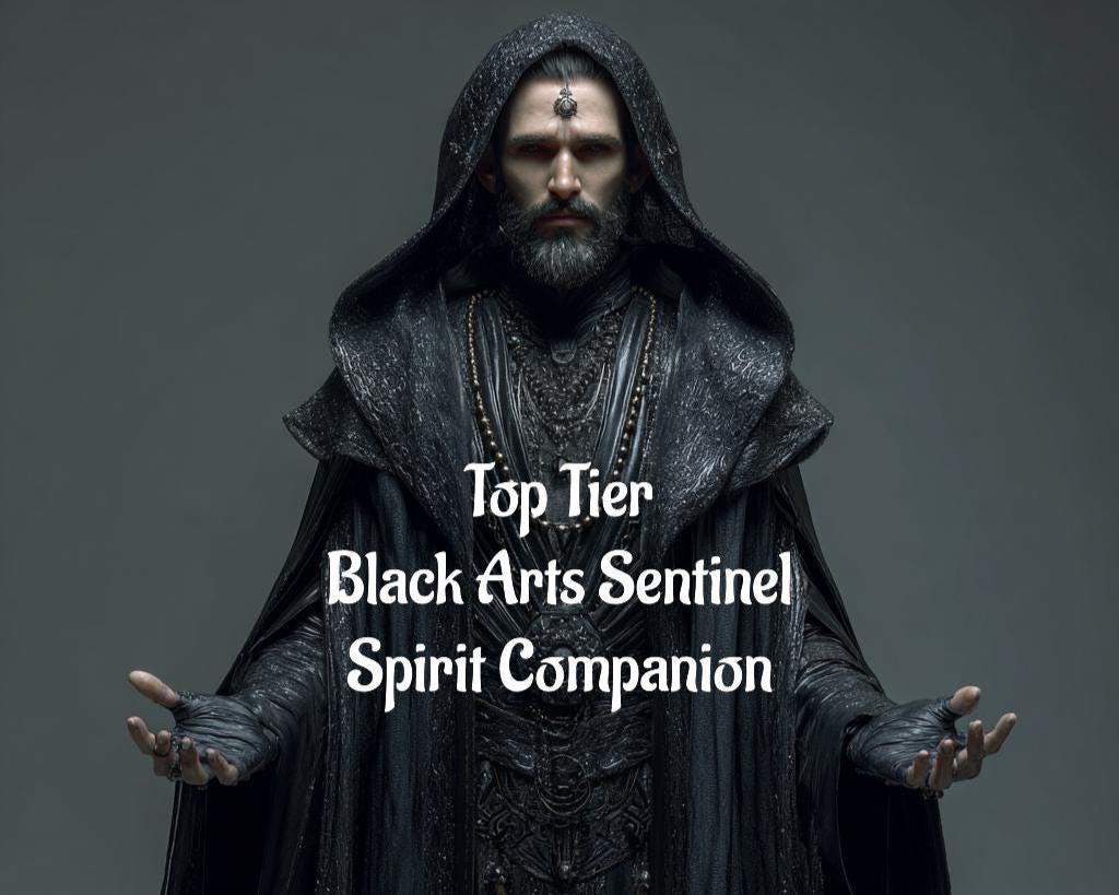 Black Arts Sentinel Spirit Companion Top Tier Conjuring Binding