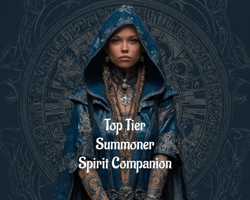 Summoner Mage Spirit Companion: Top Tier Conjuring (Digital Service)