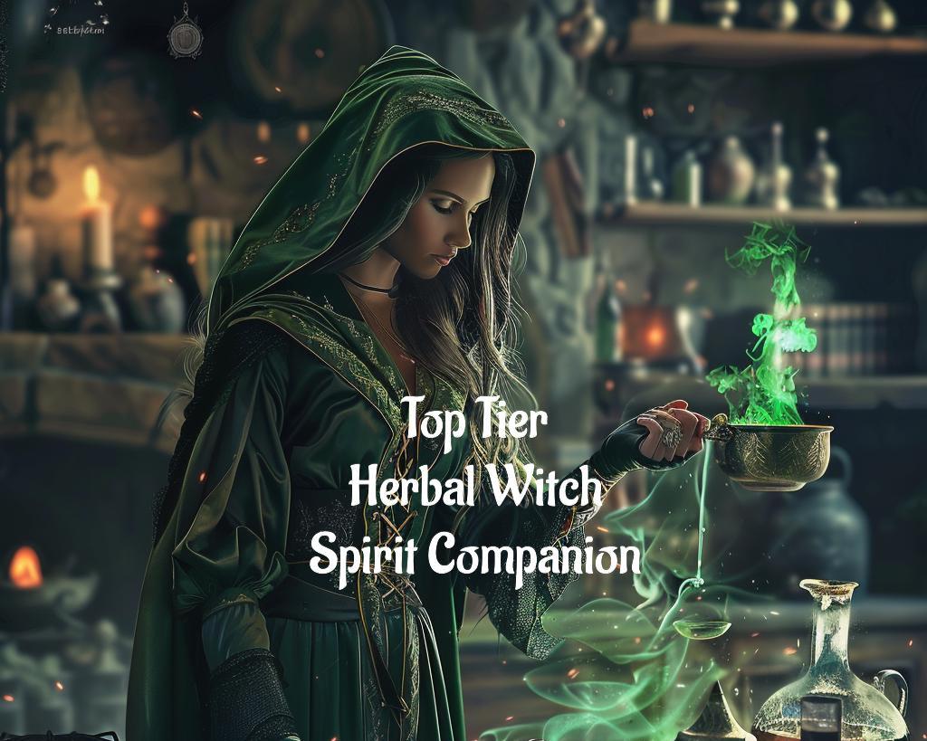 Herbal Witch Spirit Companion Top Tier Conjuring