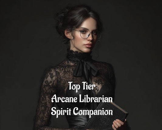 Arcane Librarian Spirit Companion: Remote Binding, Protection (Digital Service)