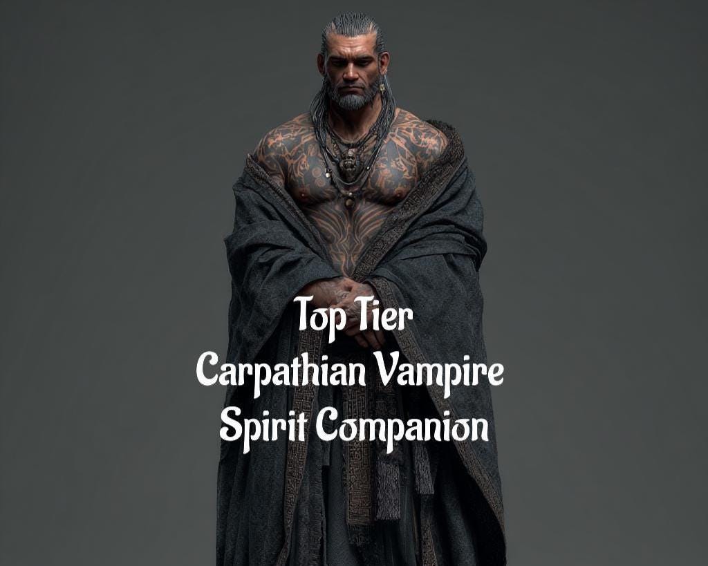 Carpathian Vampire Spirit Guide and Companion. Top Tier Conjuring Remote Binding