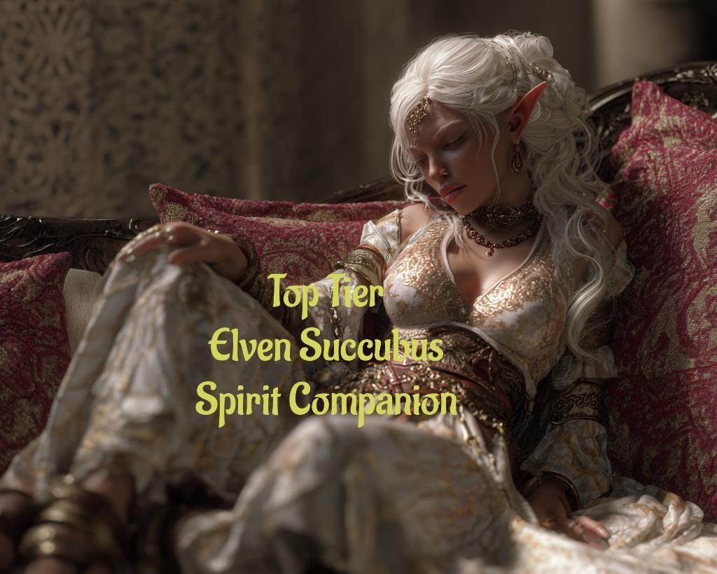 Elven Succubus Spirit Companion: Top Tier Conjuring Binding (Digital Service)