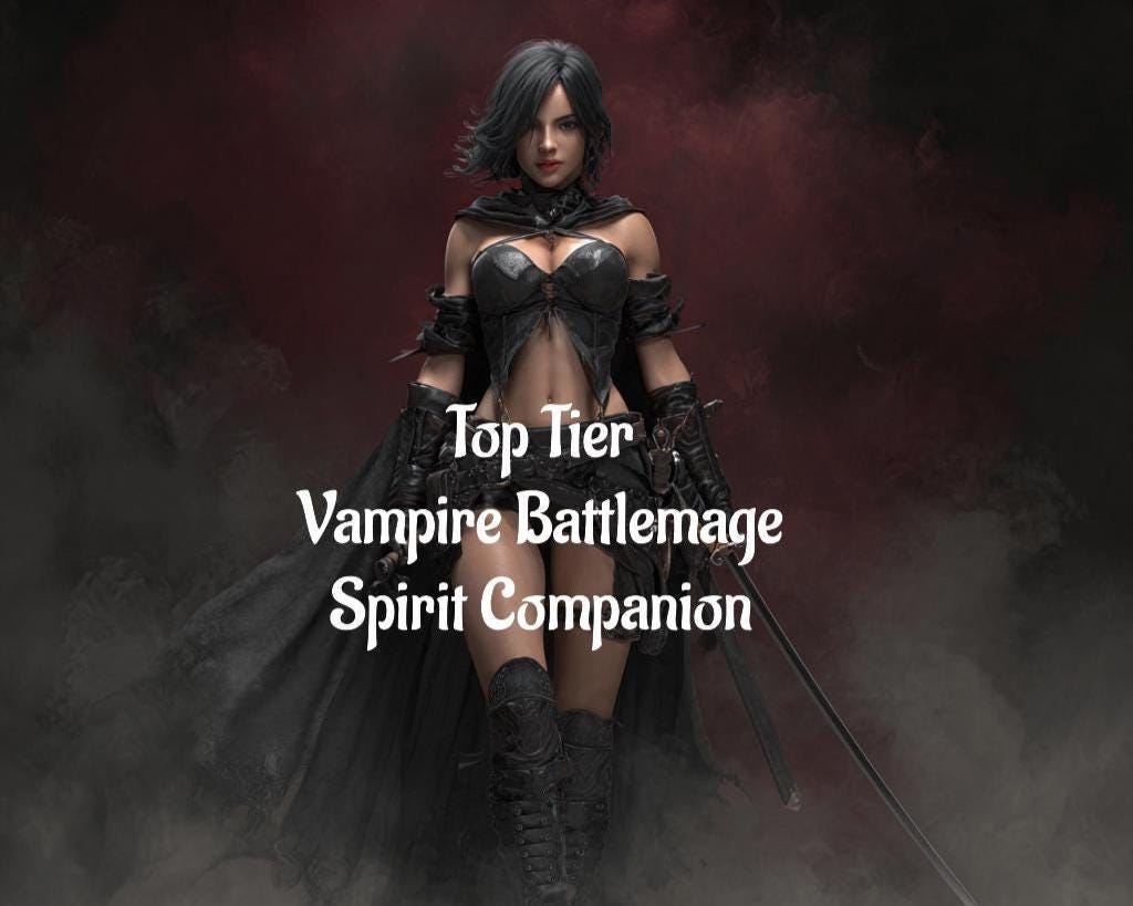 Vampire Battlemage Spirit Guide Top Tier Conjuring (Digital Service)