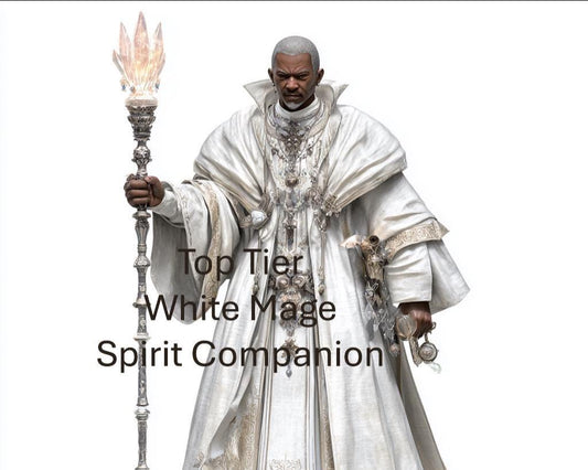 White Spirit Mage Companion: Inner Peace & Harmony