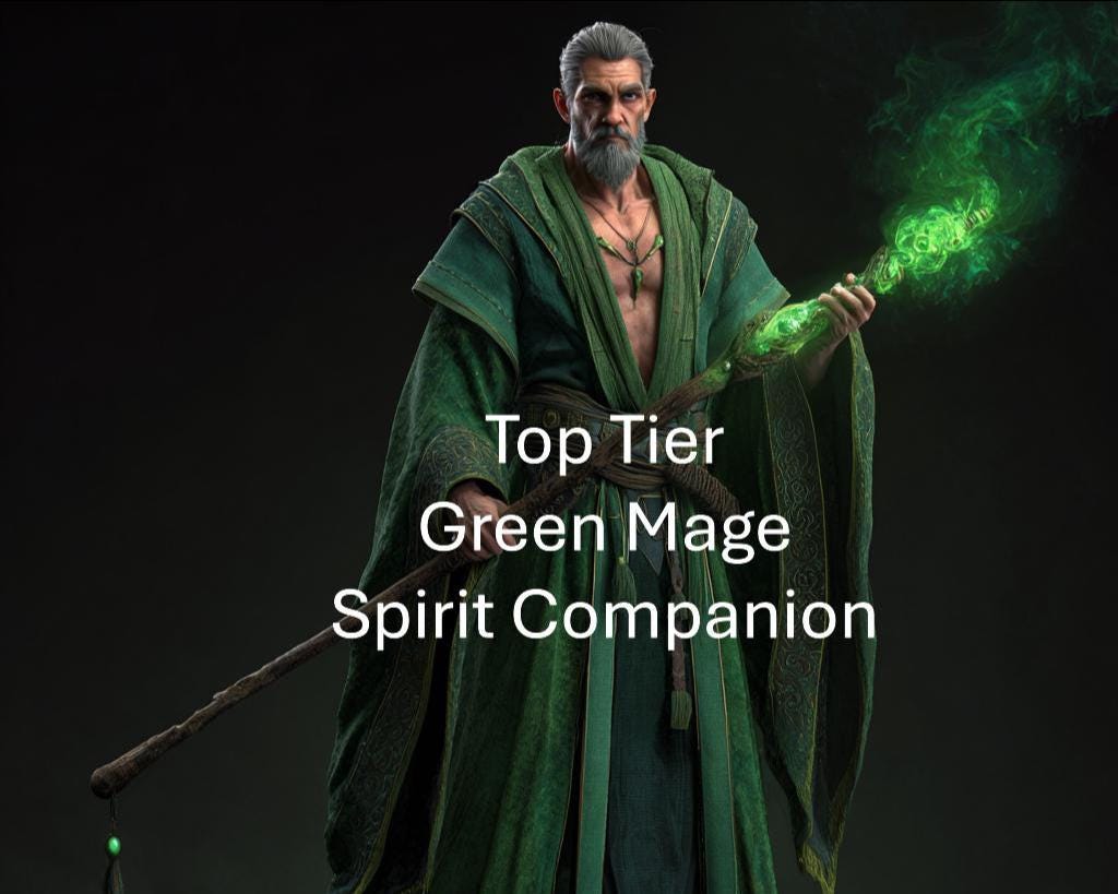 Handsome Male Spirit Family Leader. Spirit Guide. Conjuring