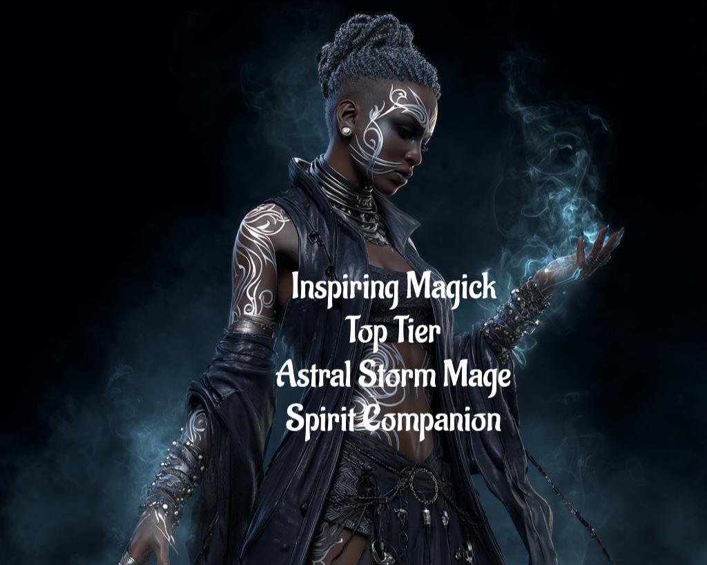 Astral Storm Mage Spirit Companion Conjuring