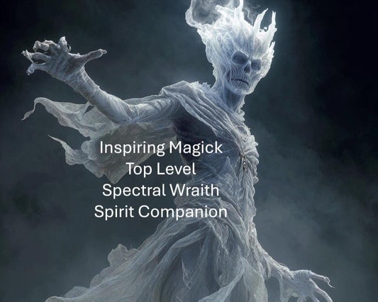Spectral Wraith Spirit Guide And Companion. Conjuring. Protection Shadow Work.
