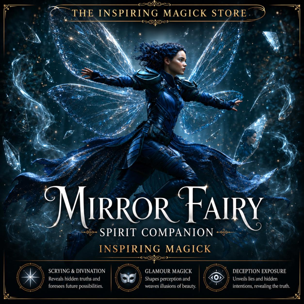 Mirror Fairy Spirit Companion Remote Conjuring