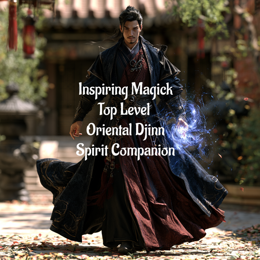 Asian Djinn. Spirit Companion. Conjuring.