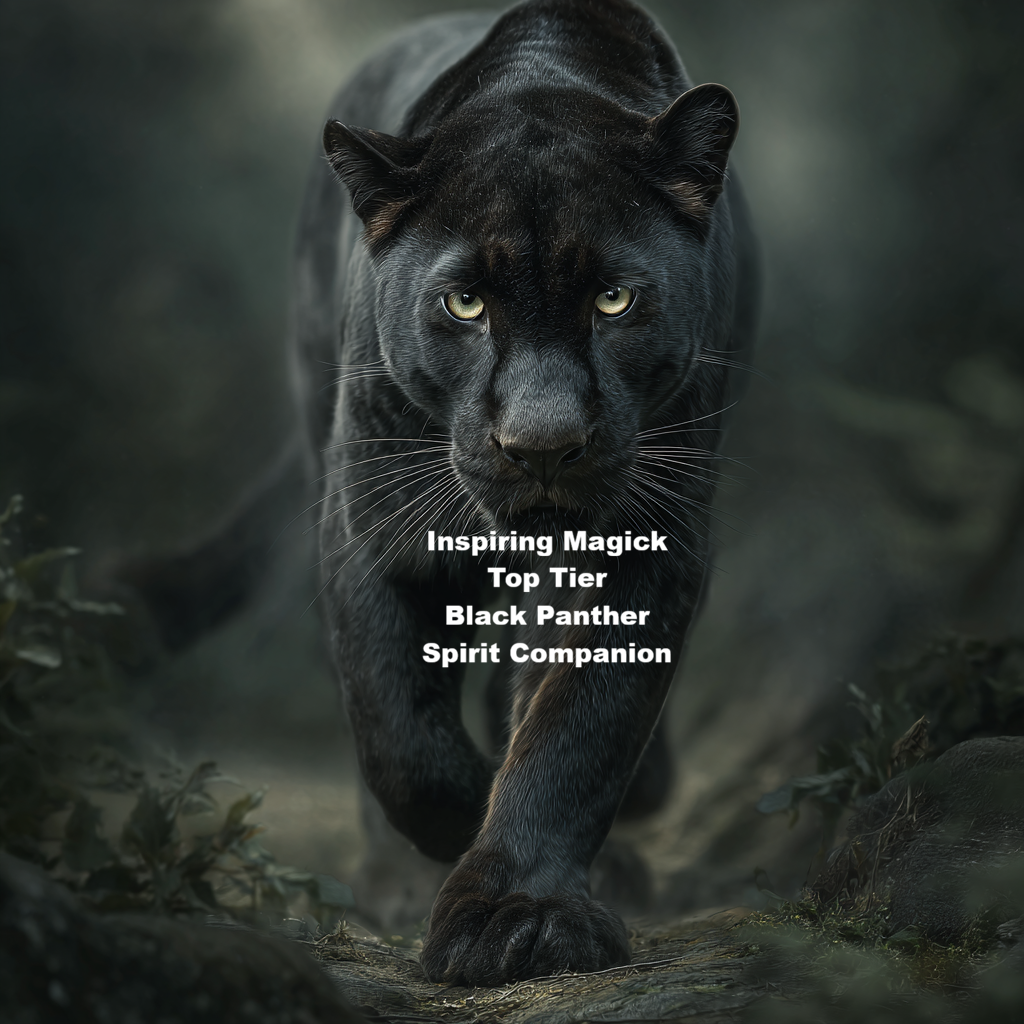 Black Panther Spirit Companion Top Tier Conjuring